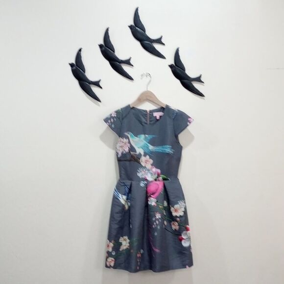 Zaldana Flight Of The Orient Dress -  Size 1 / USA Size 4 - Picture 4 of 14